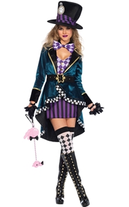 F1852 Hatter costume woman